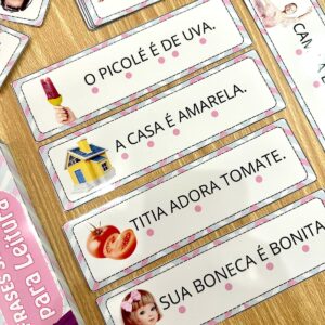 Frases Simples para Leitura