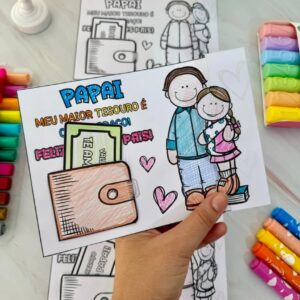 Cartão Interativo Dia dos Pais