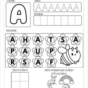 Apostila Alfabeto completo- Atividades do A ao Z