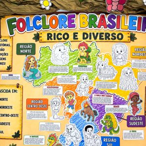 Painel Interativo-Folclore Braileiro