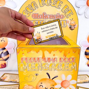 Caixa Motivacional Setembro Amarelo