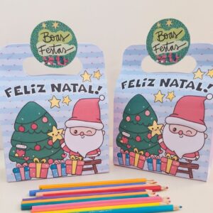 Caixinha Maleta de Natal
