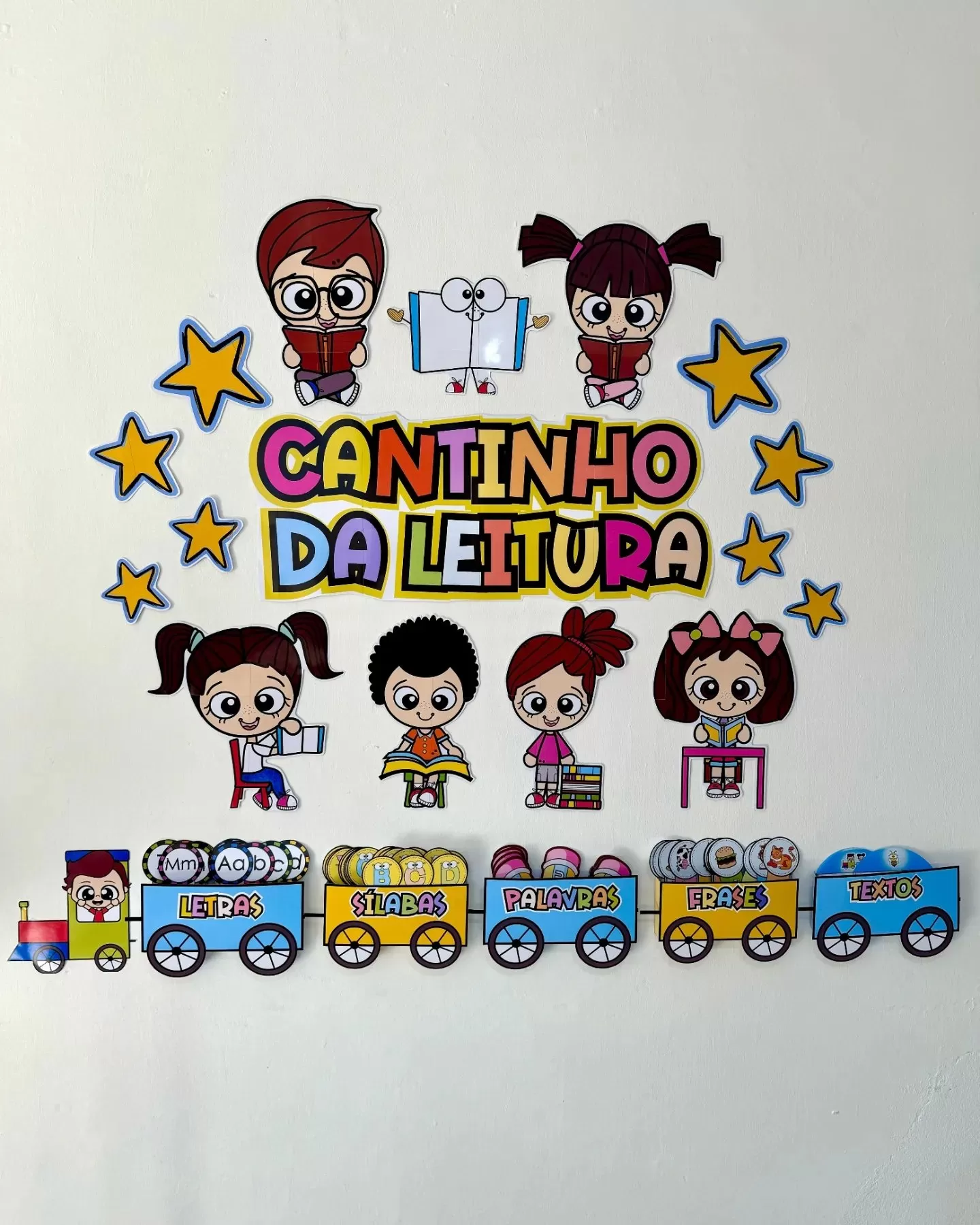 Painel Cantinho da Leitura