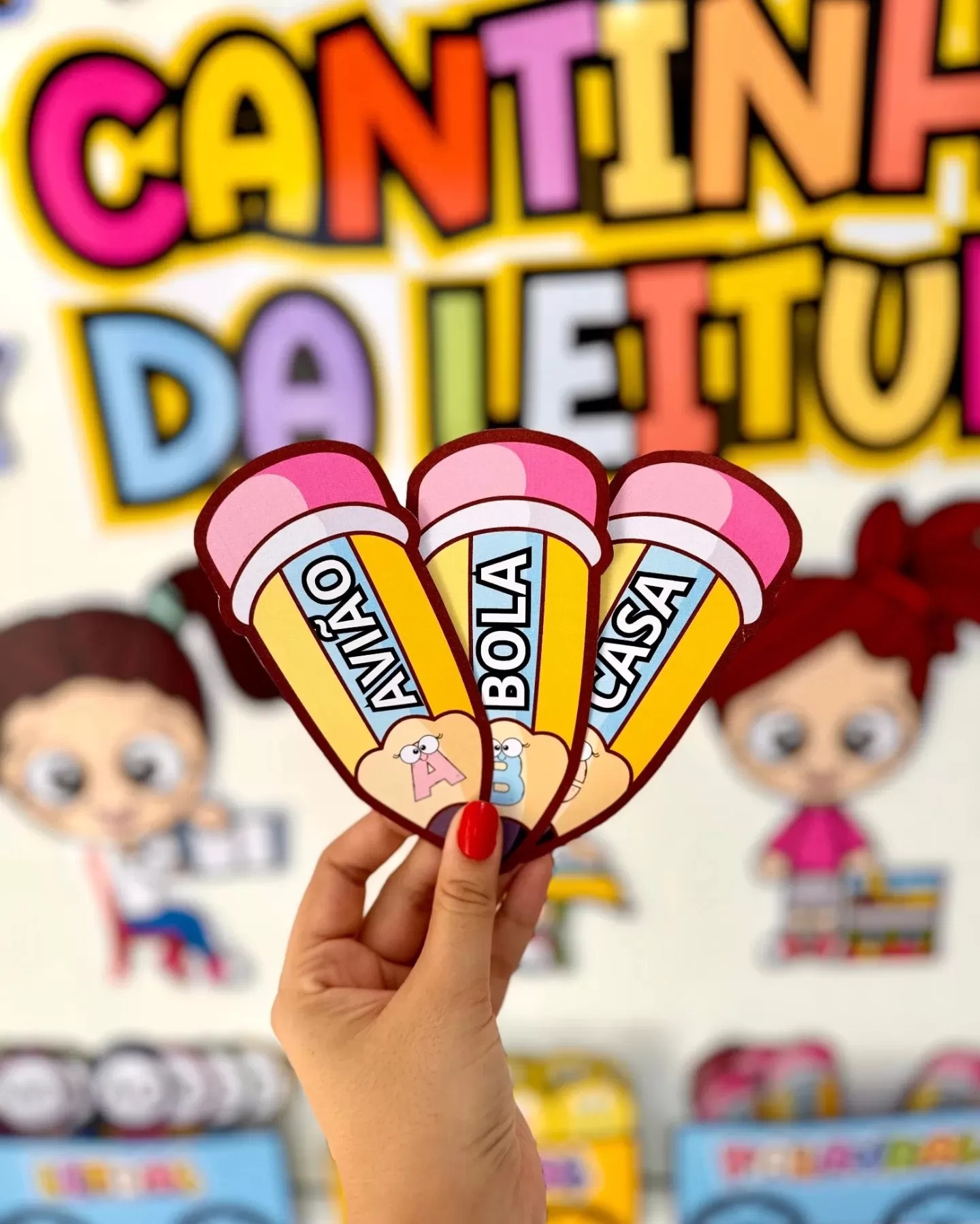 Painel Cantinho da Leitura - Imagem 4