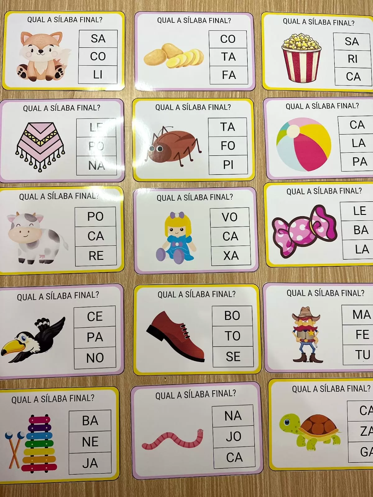 Qual a silaba final? - Imagem 4