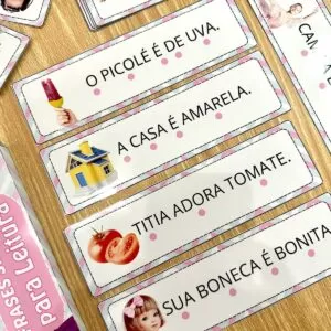 Frases Simples para Leitura