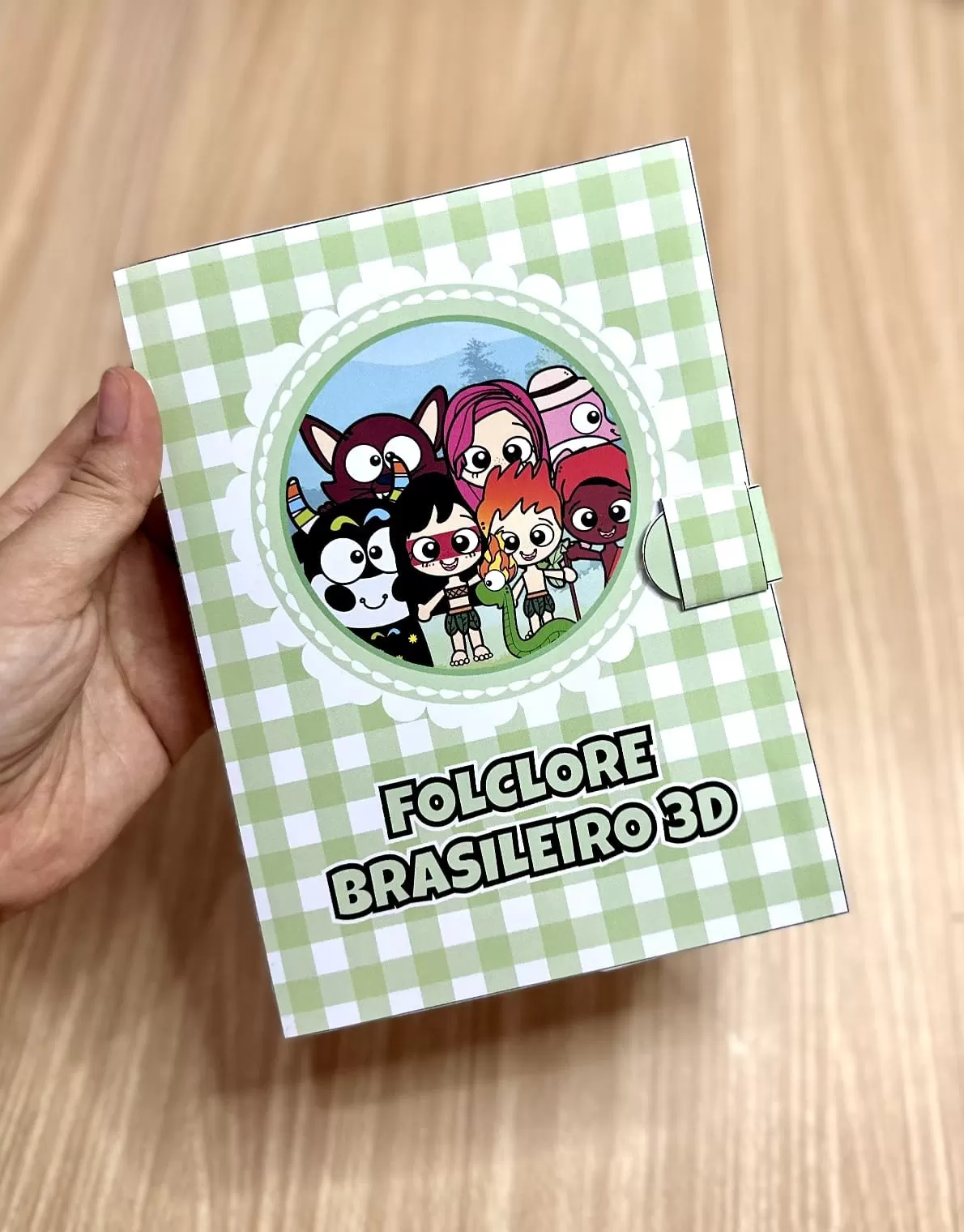 Livro 3D Folclore Brasileiro