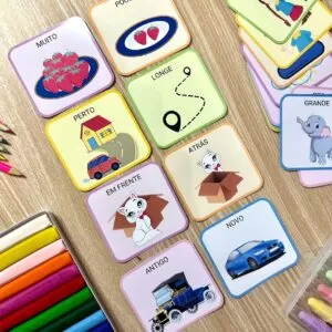 Jogo da Memória Opostos