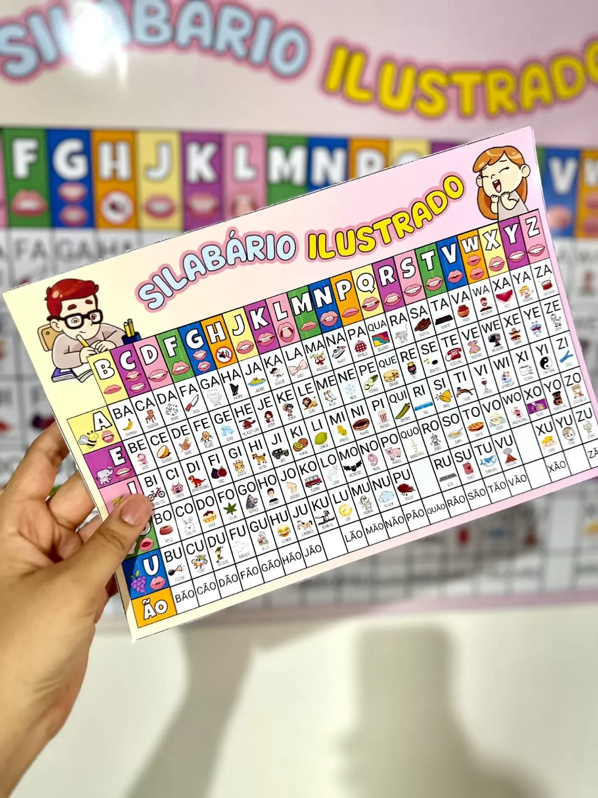 Sílaba Ilustrado Boquinhas