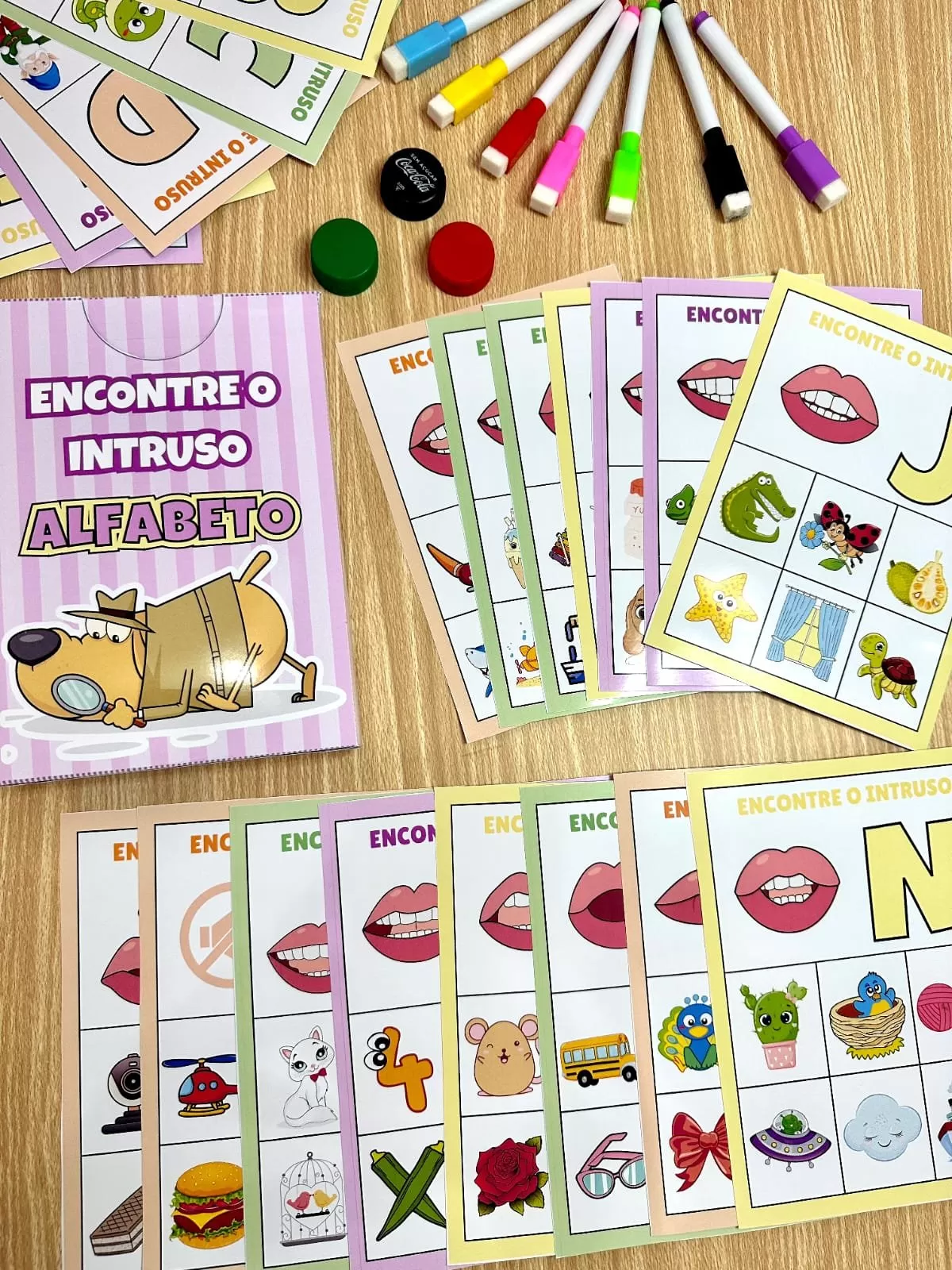 Encontre o Intruso - Alfabeto - Imagem 5