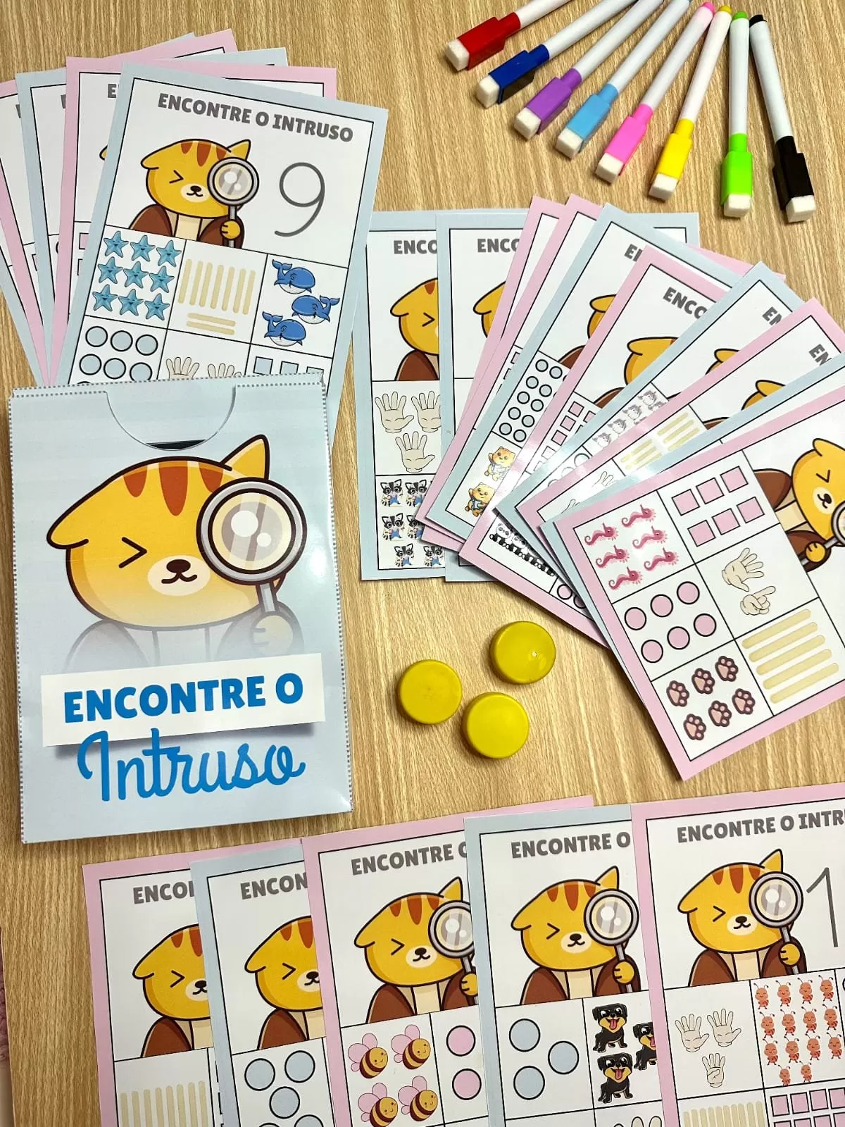 Encontre o Intruso - Numerais - Imagem 3