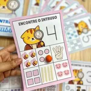 Encontre o Intruso - Numerais