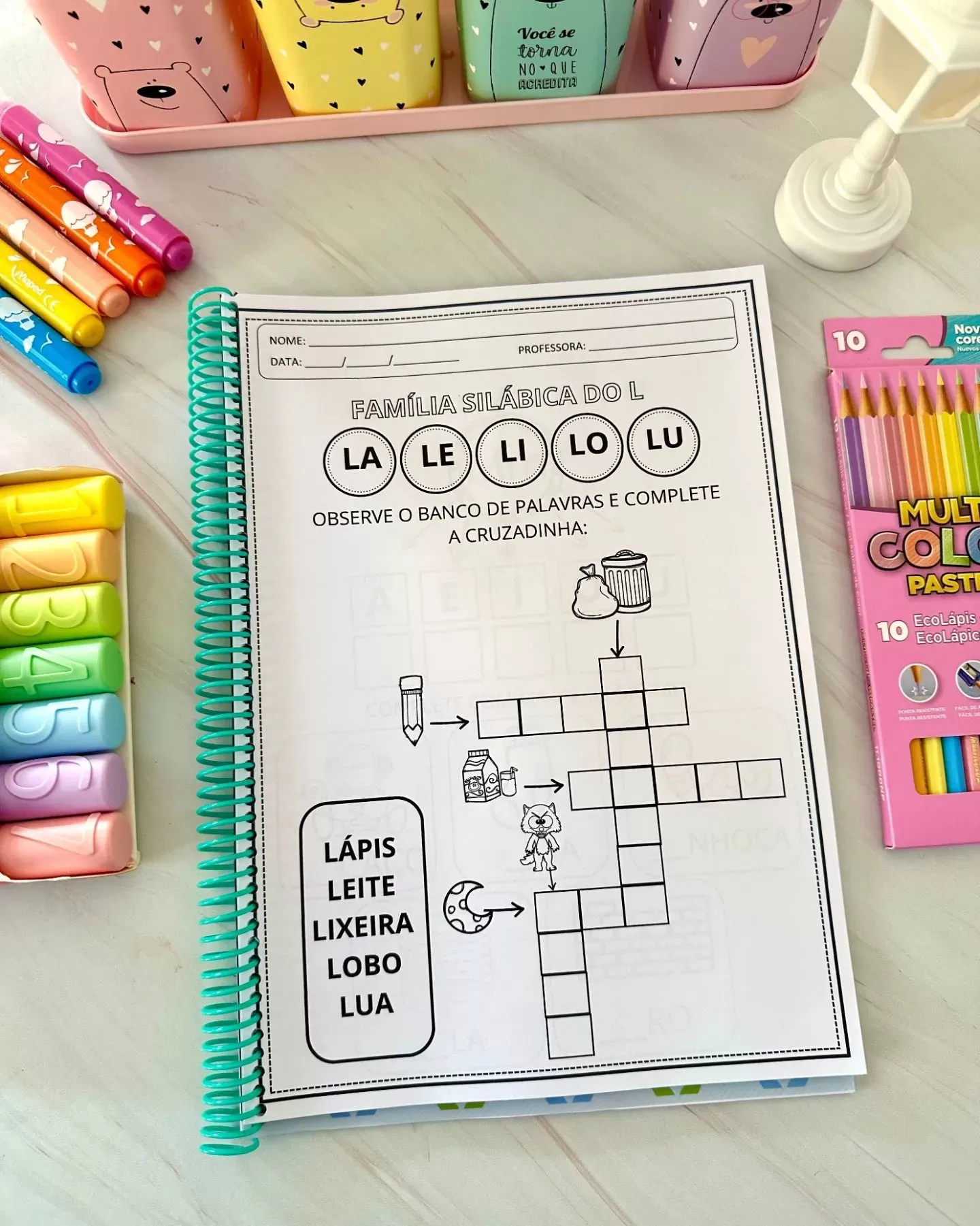 Apostila Famílias Silábicas Simples - Imagem 2