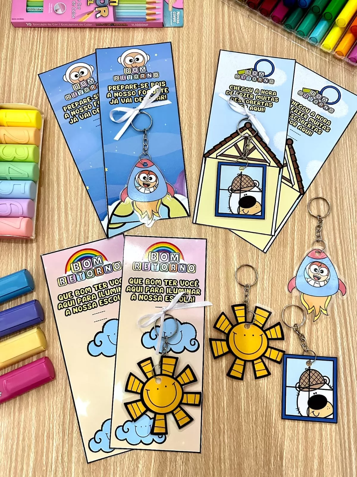 Chaveiros Volta ás Aulas