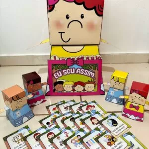 KIt Contação de História e Dinâmica Volta às Aulas