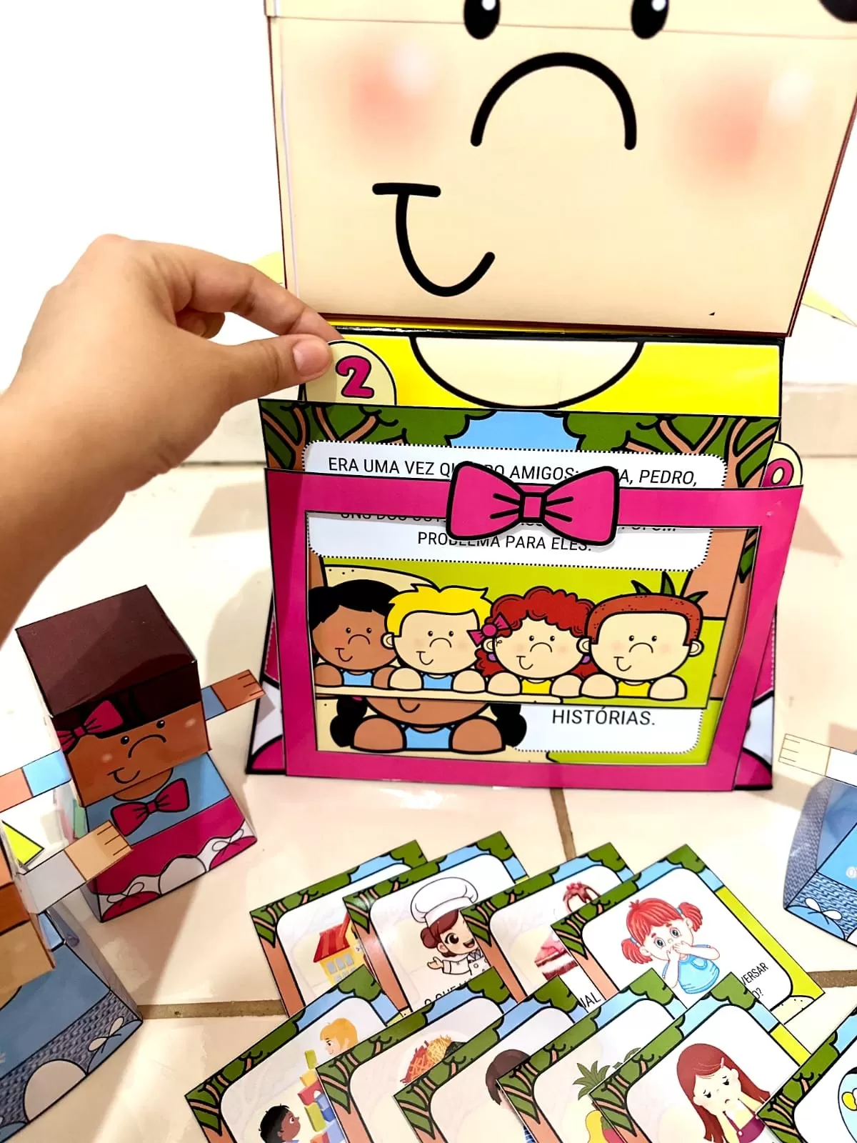 KIt Contação de História e Dinâmica Volta às Aulas - Imagem 2