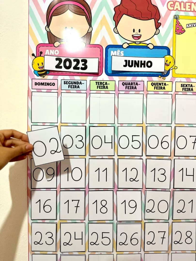 Calendário de Parede