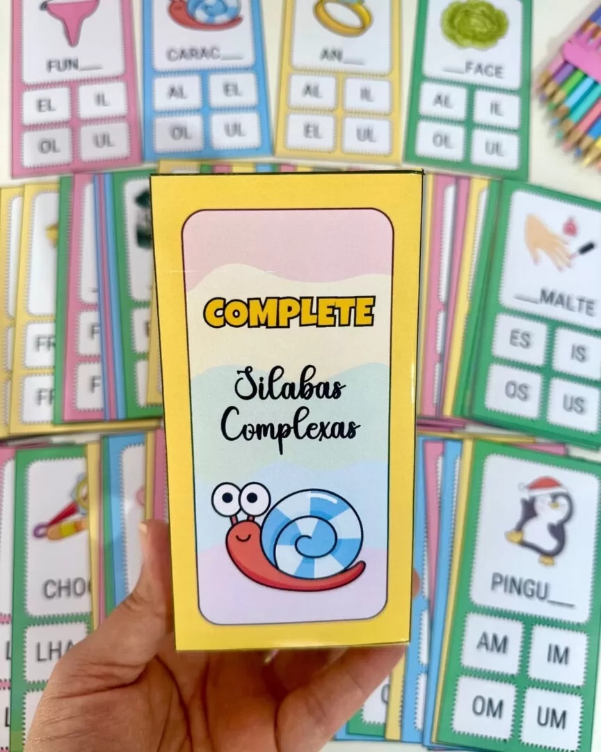Complete- Sílabas Complexas - Imagem 3