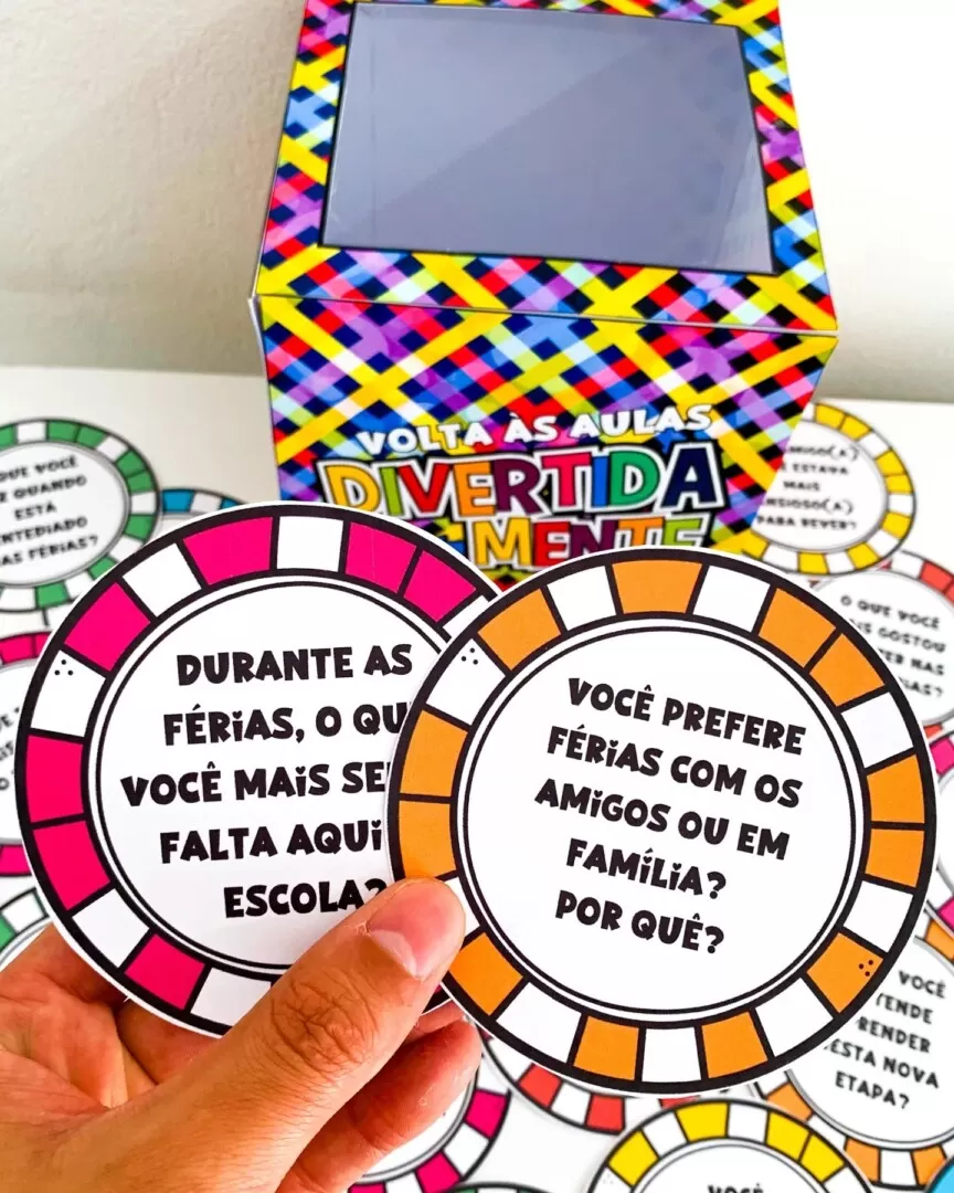 Dinâmica Volta ás Aulas Divertidamente - Imagem 3