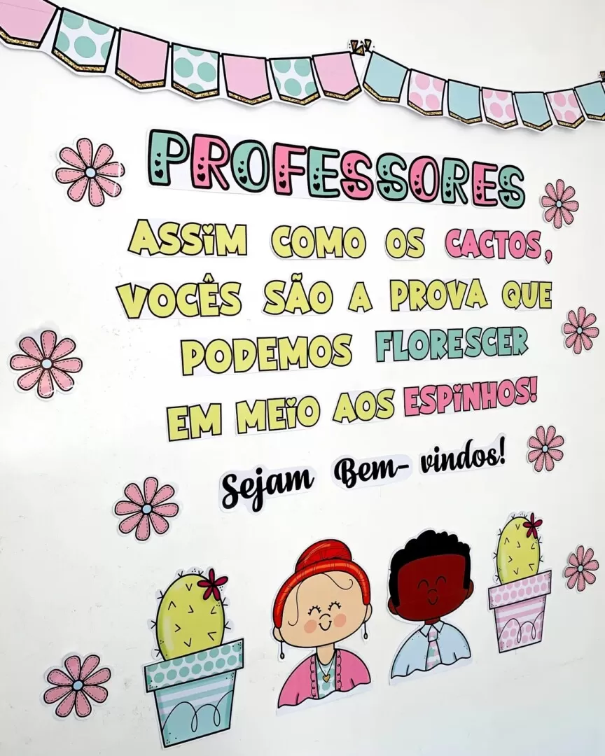 Painel Bem-Vindos Professores - Imagem 2