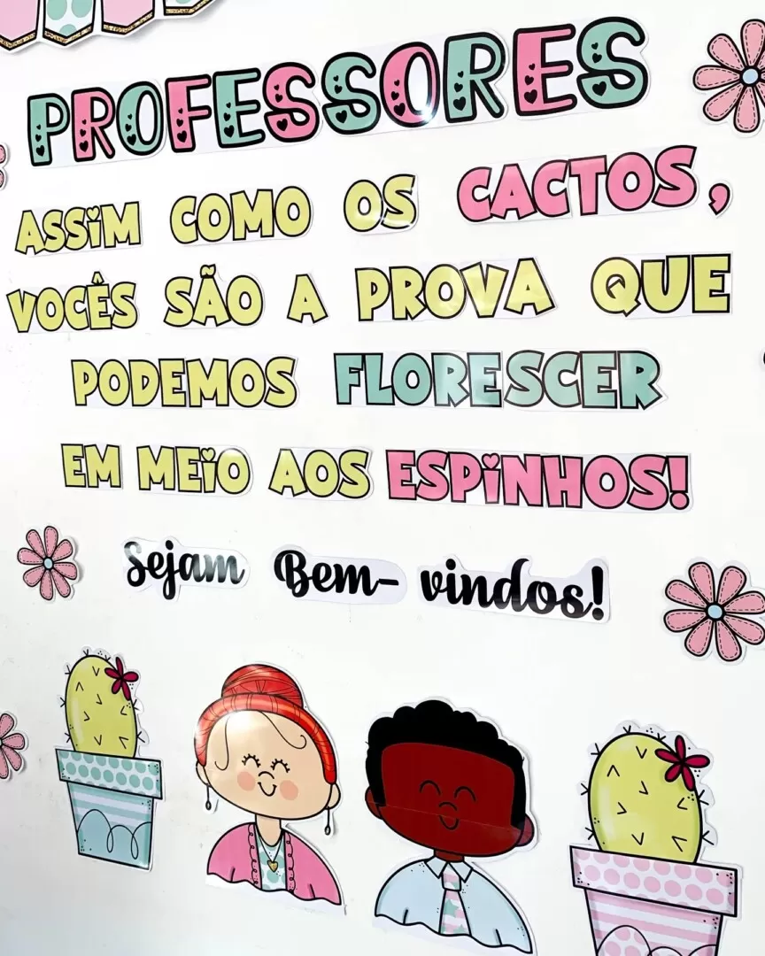 Painel Bem-Vindos Professores - Imagem 3