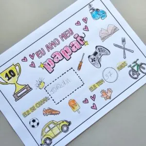 Folhinha Meu Pai é 10