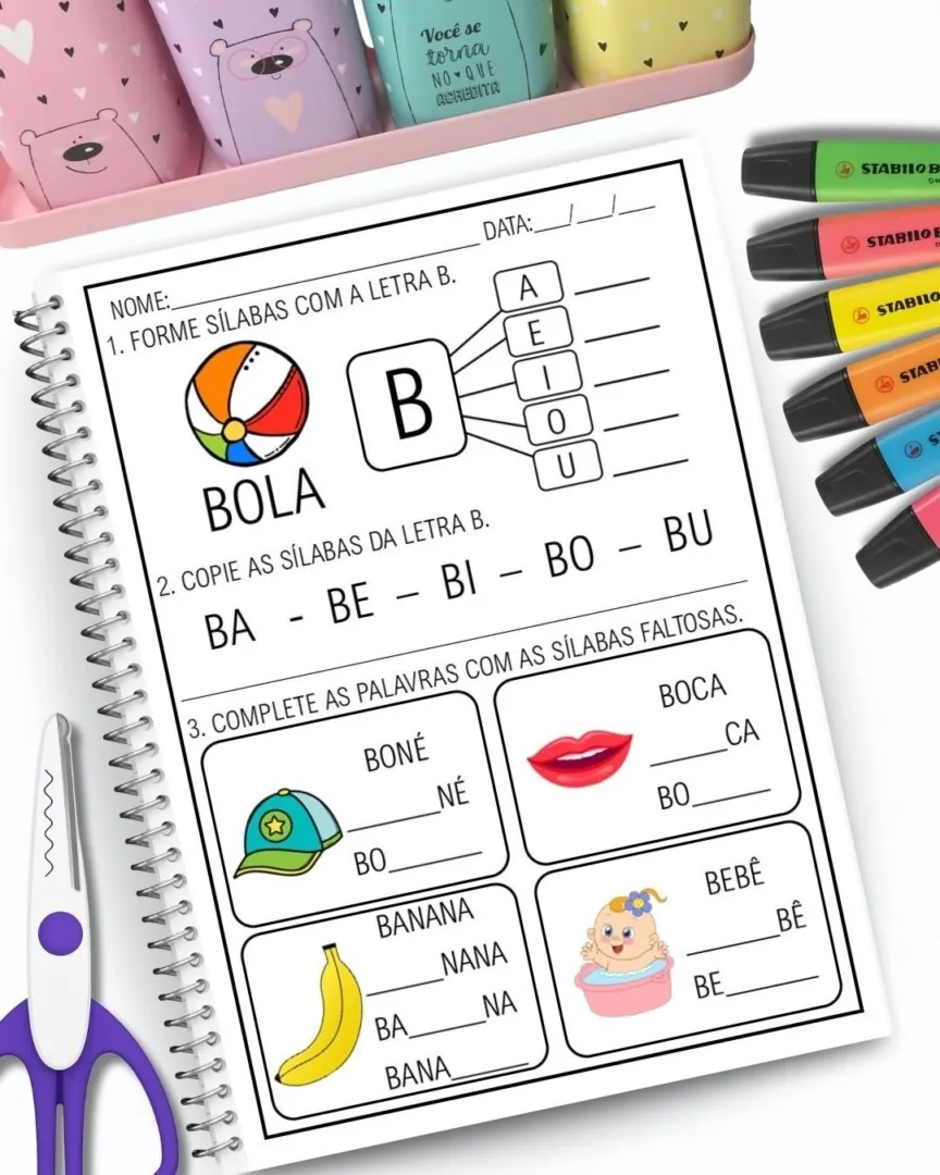 Caderno das Sílabas - Imagem 2