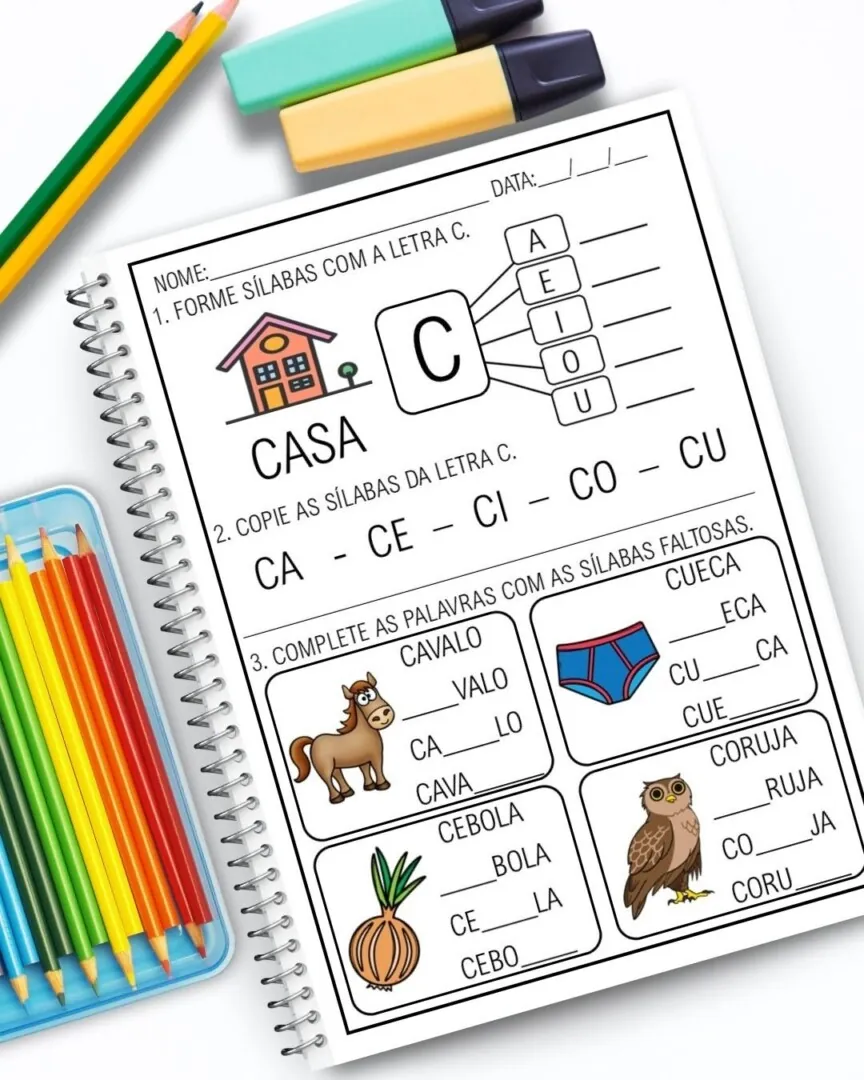 Caderno das Sílabas - Imagem 3