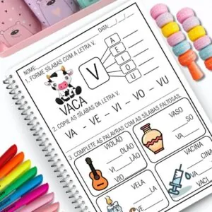 Caderno das Sílabas