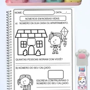 📘 Números até 99 – EducaçãoInfantil e Alfabetização com 160 Páginas