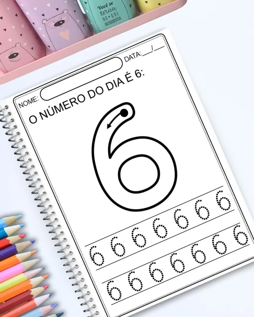 📘 Números até 99 – EducaçãoInfantil e Alfabetização com 160 Páginas - Imagem 11