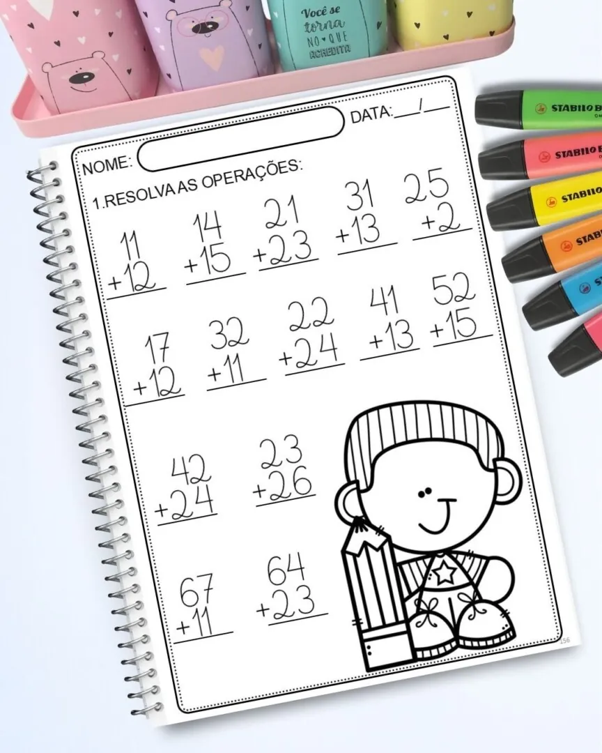 📘 Números até 99 – EducaçãoInfantil e Alfabetização com 160 Páginas - Imagem 2