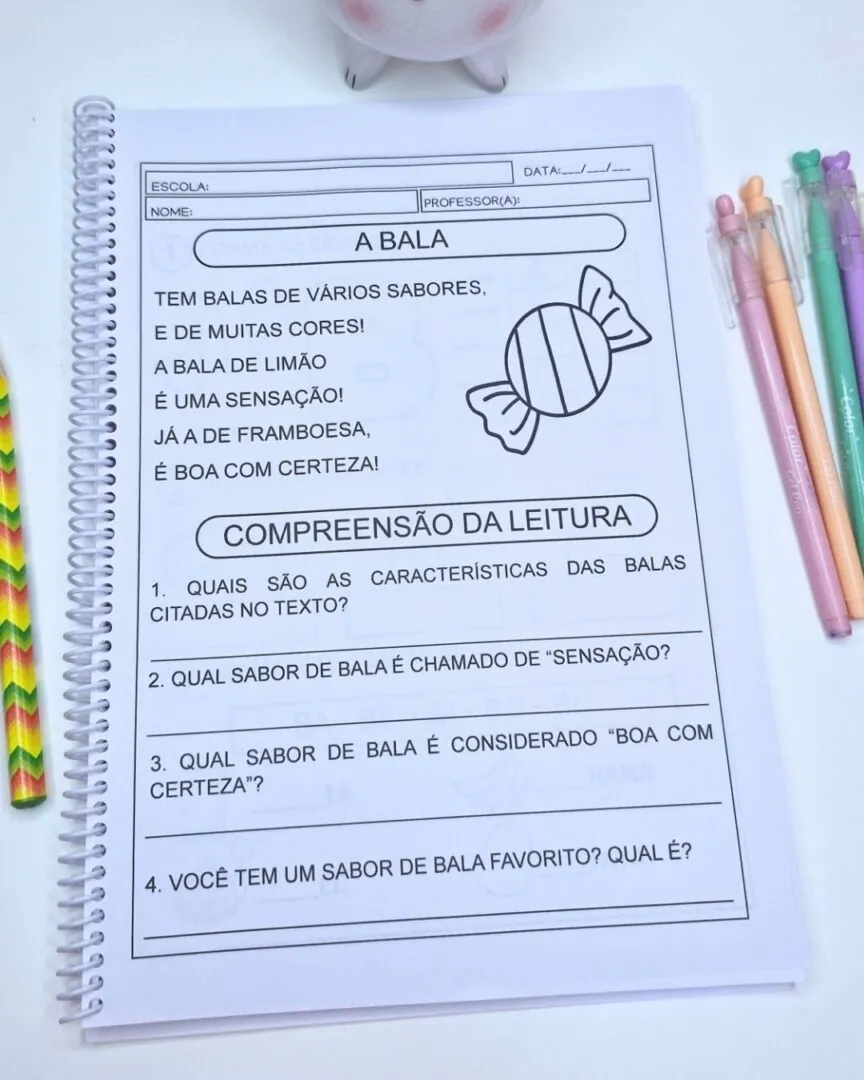 Silabas Simples com Pequenos Textos