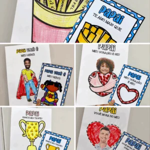 Combo 5 kits Dia dos Pais