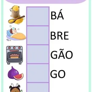 Sílabas Iniciais- Educação Especial