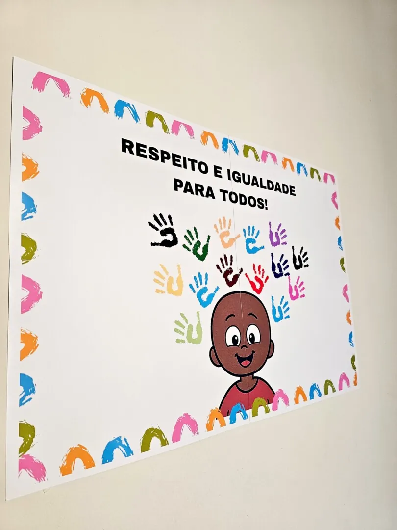 Cartaz “Respeito e igualdade para todos” - Imagem 3
