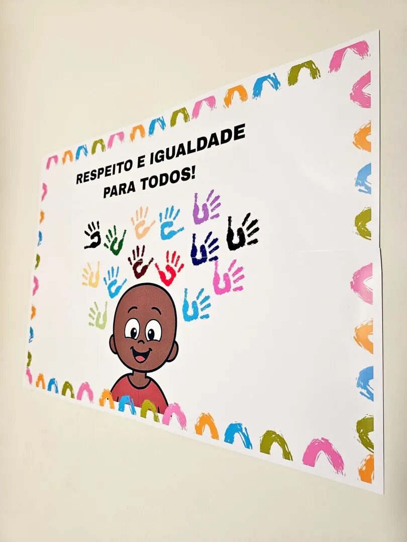 Cartaz “Respeito e igualdade para todos” - Imagem 2