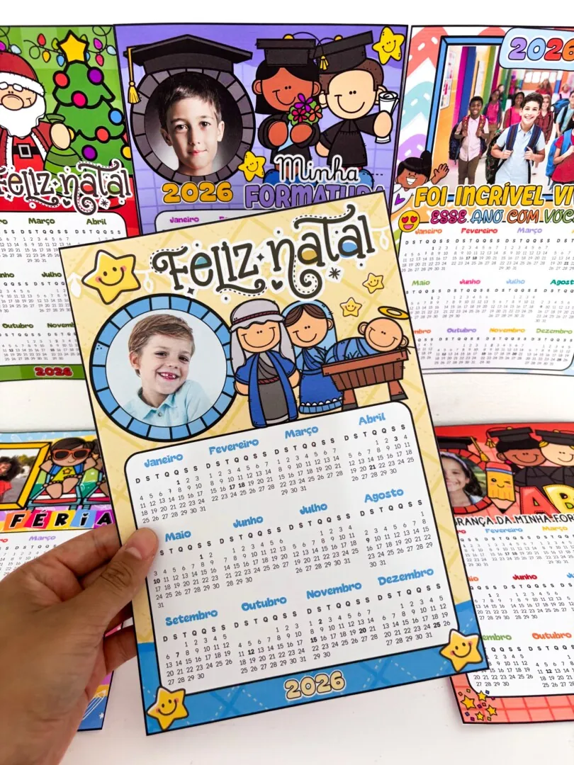 Calendários 2026 (6 modelos) - Imagem 3