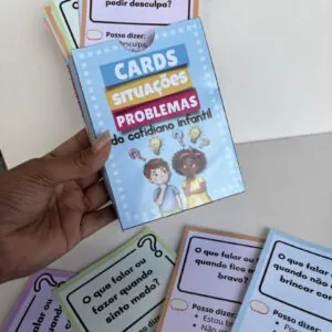 Cards Situações Problemas do Cotidiano Infantil