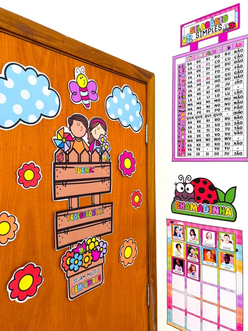Kit Sala de Aula Jardim Encantado - Imagem 6