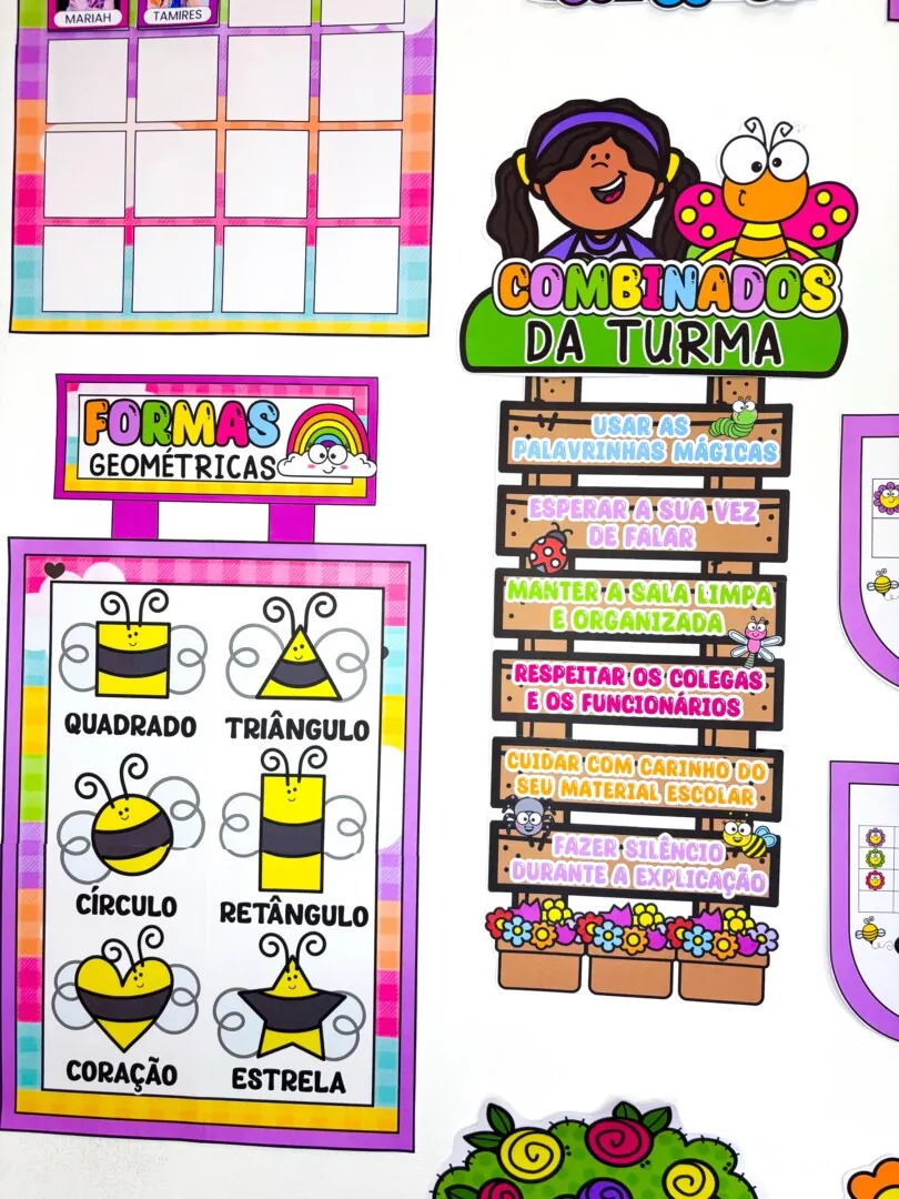 Kit Sala de Aula Jardim Encantado - Imagem 16