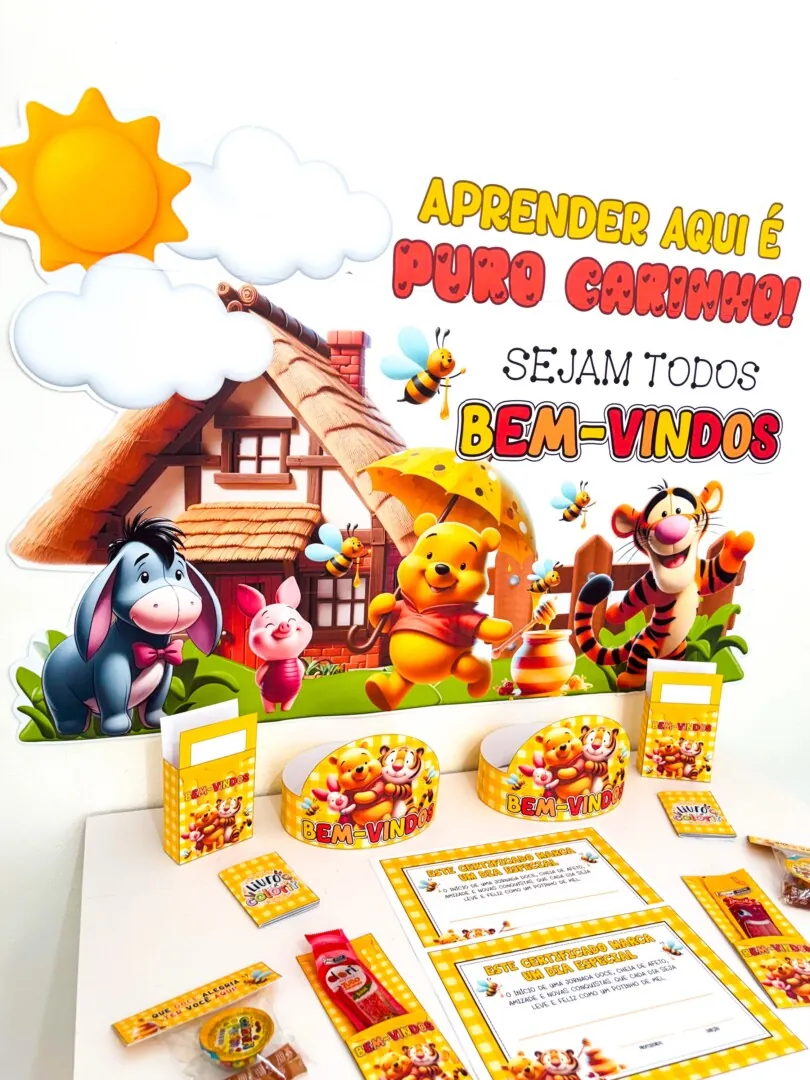 Volta ás aulas Ursinho Pooh - Imagem 10