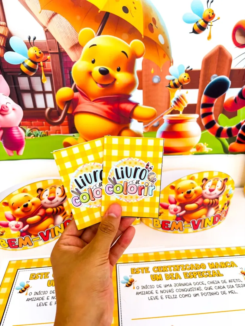 Volta ás aulas Ursinho Pooh - Imagem 5