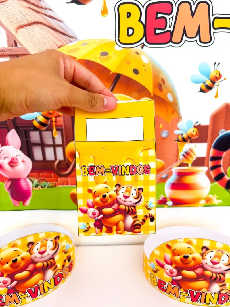 Volta ás aulas Ursinho Pooh - Imagem 3