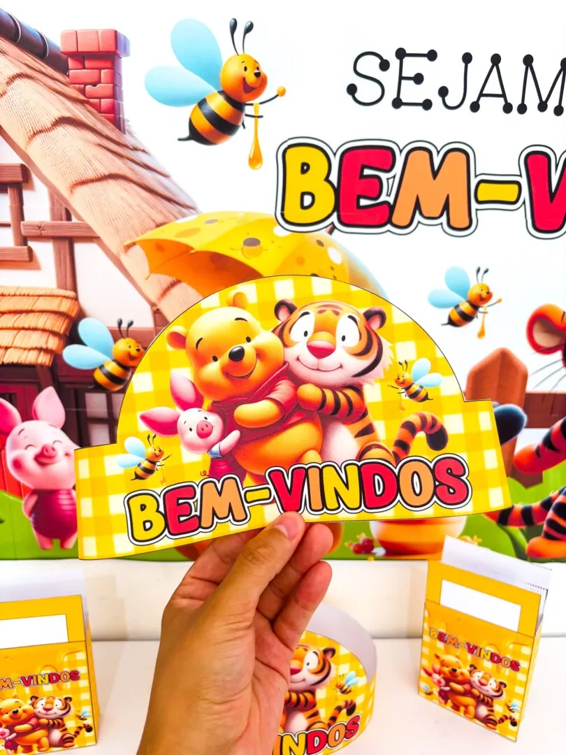 Volta ás aulas Ursinho Pooh - Imagem 2