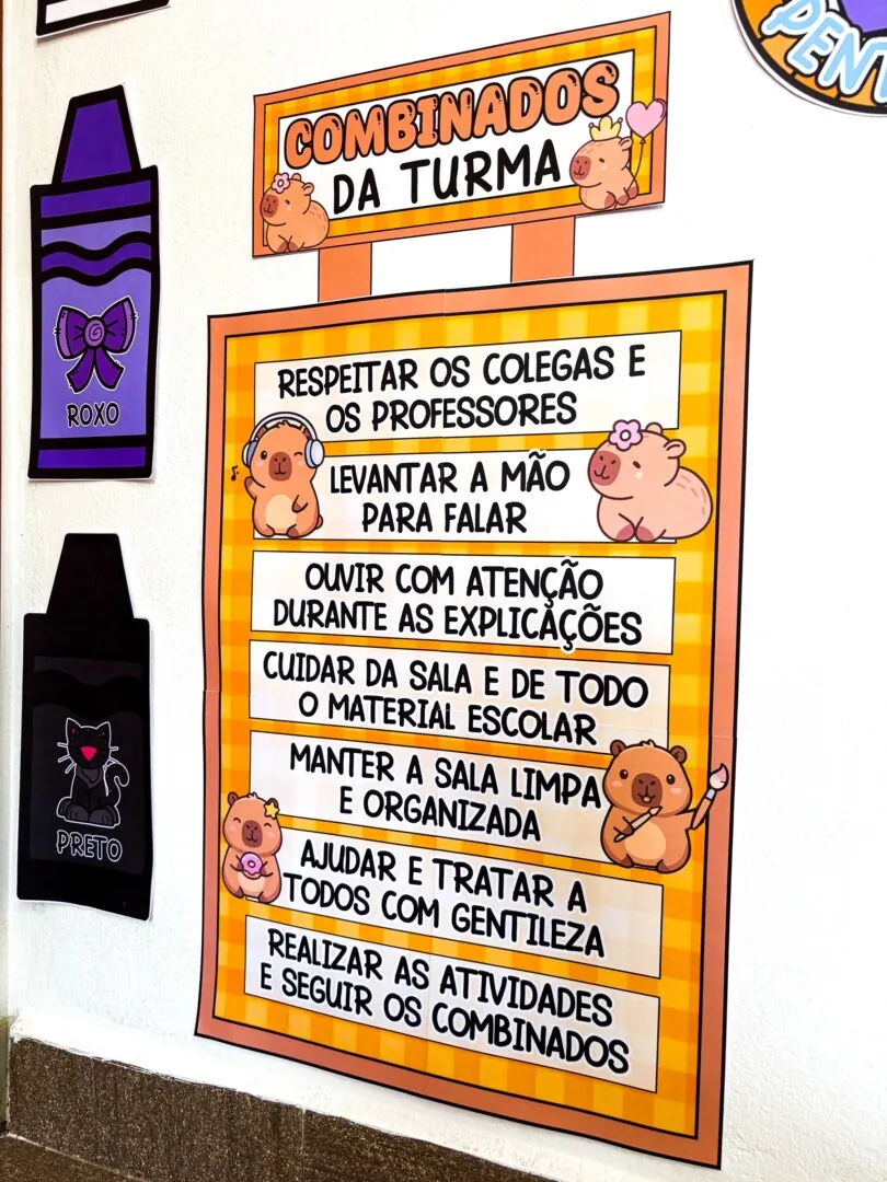 Kit Sala Tema Capivara - Imagem 3