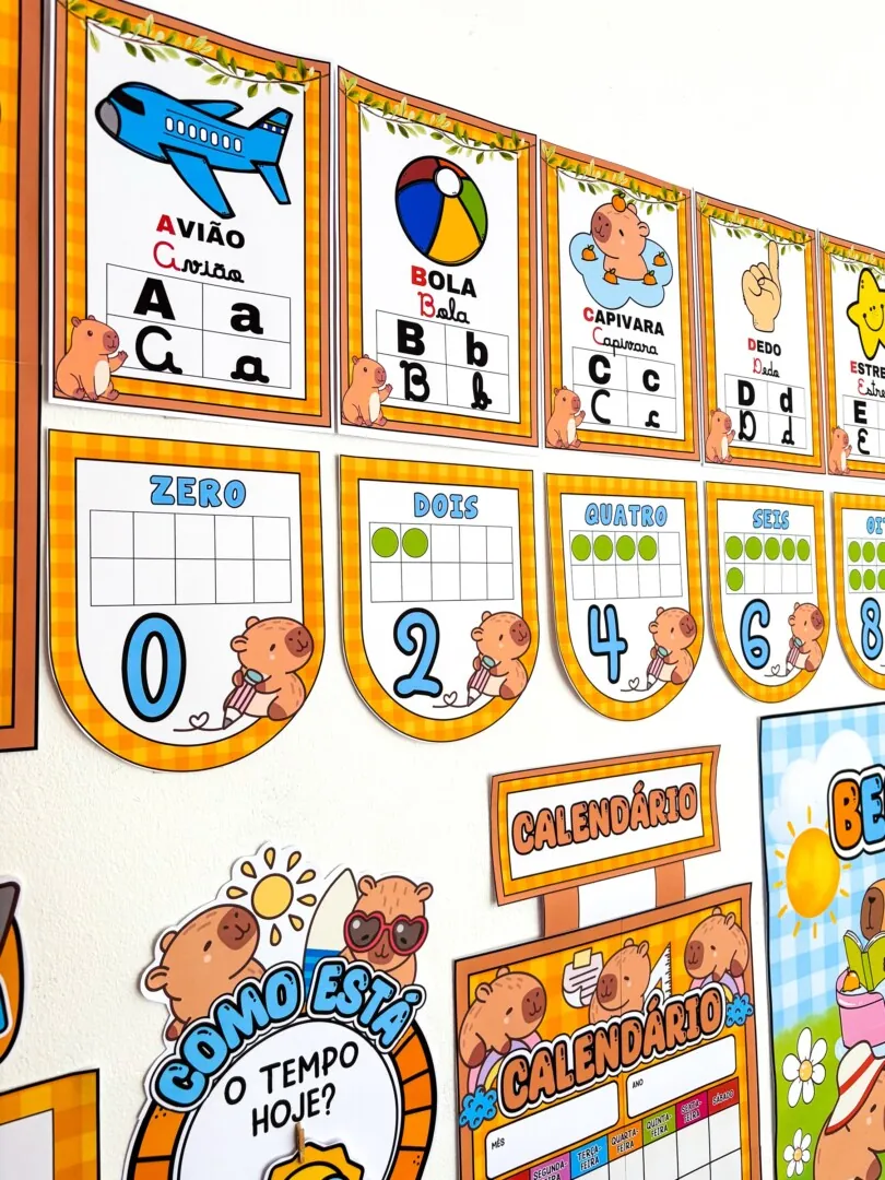 Kit Sala Tema Capivara - Imagem 2