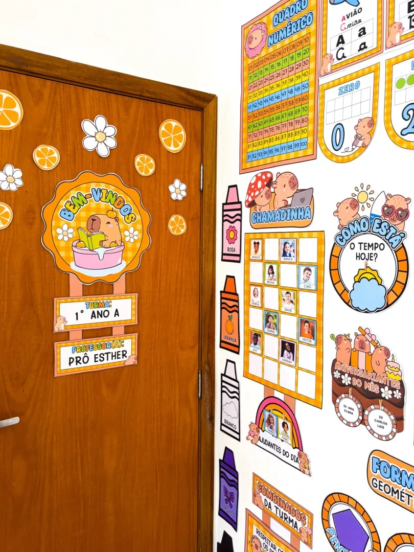 Kit Sala Tema Capivara - Imagem 10