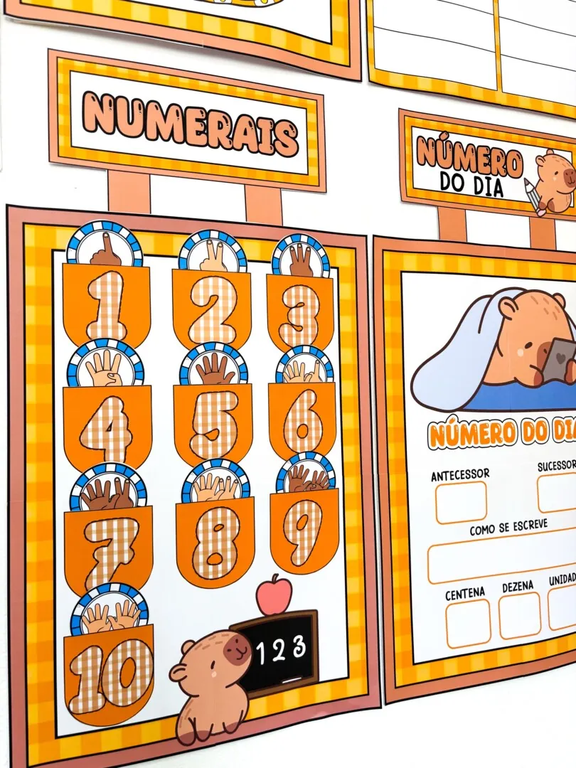 Kit Sala Tema Capivara - Imagem 14