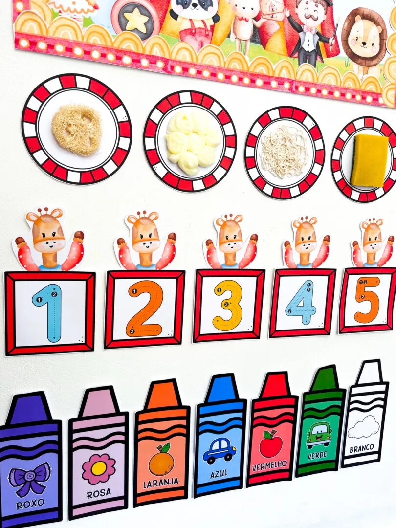 Kit Sala Circo dos Bichinhos - Imagem 10